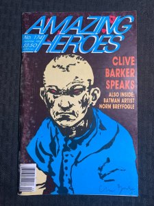 1989 AMAZING HEROES Magazine #174 VG 4.0 Clive Barker Speaks / Norm Breyfogle