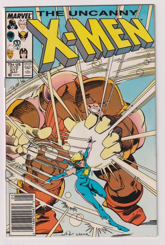 Marvel Comics! The Uncanny X-Men! Issue #217! Dazzler joins the X-Men!