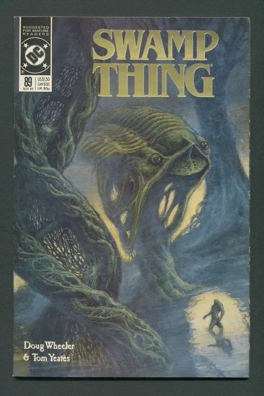 Swamp Thing #89  (2nd Series) 9.2 NM-  November 1989