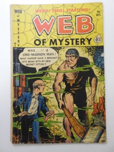Web of Mystery #5 (1951) Pre-Code Horror! C/F Missing Poor Condition!