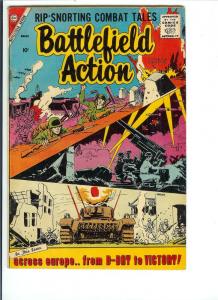 Battlefield Action #18 - Silver Age - March 1958 (VG)