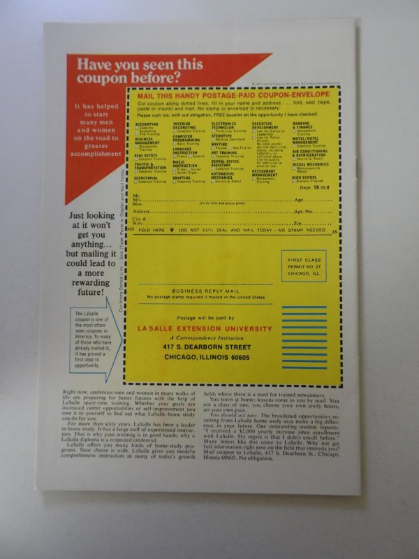 The Avengers #129 (1974) FN- condition MVS intact  subscription fold