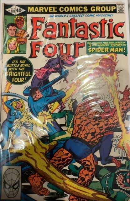 Fantastic Four #218 (1980) Fantastic Four 