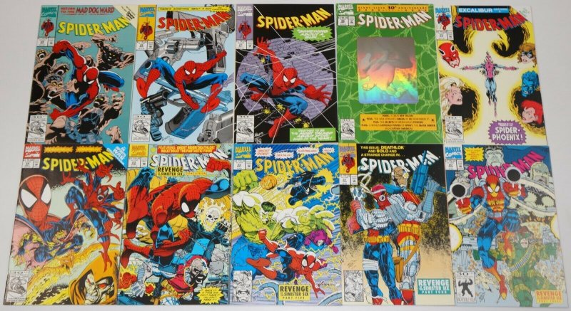 Spider-Man #1-98 VF/NM complete series + (-1) Flashback + Annual + (2) variants