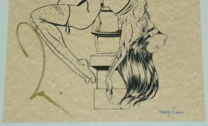 Shi The Way of the Warrior #5 & numbered lithograph signed by William Tucci COA