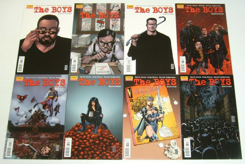 the Boys #1-72 VF/NM complete series garth ennis amazon tv show lot set