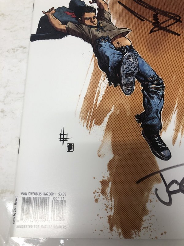 The Cape # 1 Signed Joe Hill • Jason Ciarmella (VF / NM) IDW Publishing • Howard