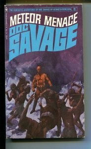 DOC SAVAGE-METEOR MENACE-#2-ROBESON-JIM AVIATI COVER-VG VG