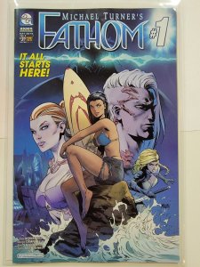 Fathom #1 Vol. 8 Cover A Comic Book 2019 - Aspen Michael Turner