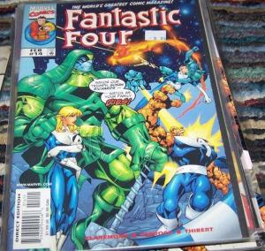 FANTASTIC FOUR #14 vol 3 1999  marvel - rowan +kree on the moon inhumans ?