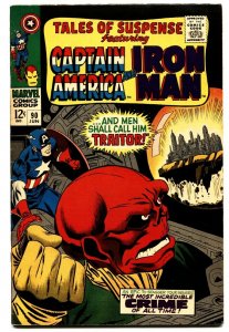 TALES OF SUSPENSE #90 comic book 1967-RED SKULL COVER-GIL KANE VF