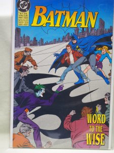 Batman A Word to the Wise Canadian Zeller's Exclusive NM