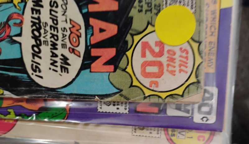 SUPERMAN # 279  1974 DC COMICS  BATGIRL CARY BATES