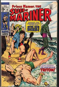Sub-Mariner #18 (1969) Namor the Sub-Mariner