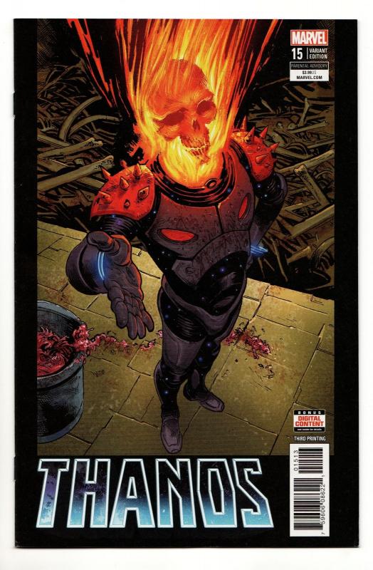 Thanos #15 3rd Printing Variant (Marvel, 2018) VF/NM