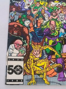 Crisis on Infinite Earths #9 DC Comics 1985 FN 6 Debut The Ghost George Perez
