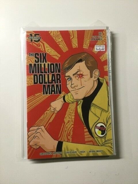 Six Million Dollar Man 6 Variant Near Mint Dynamite HPA