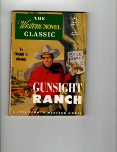 3 Books Sleepy Time Honey The Vanishing Gun-Slinger Gunsight Ranch Western JK12