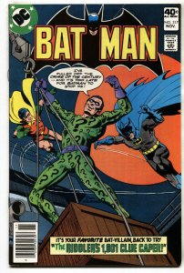 Batman #317 1979-Bronze Age-DC comics- Riddler-NM-