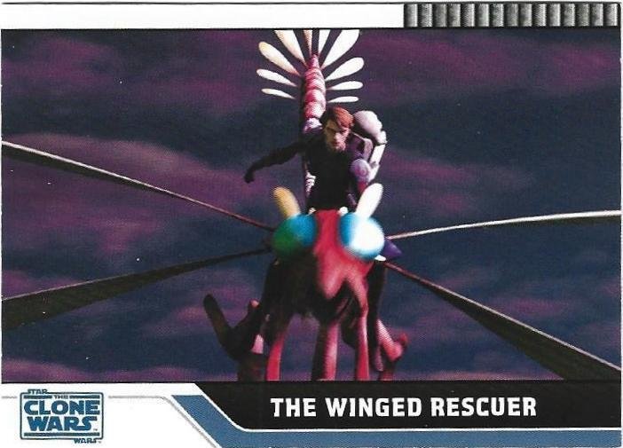 2008 Star Wars: The Clone Wars #64 The Winged Rescuer