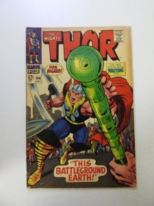 Thor #144 (1967) VG- condition staples added