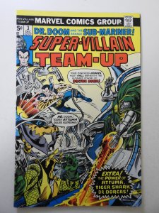 Super-Villain Team-Up #3 (1975) VG+ Condition