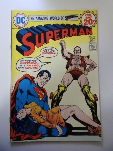 Superman #281 (1974) FN+ Condition