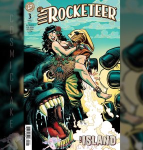 ROCKETEER THE ISLAND #3 GOZO 1:25 RATIO VARIANT PREORDER 5/27☪