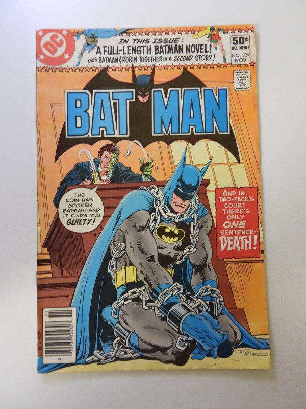 Batman #329 (1980) FN/VF condition