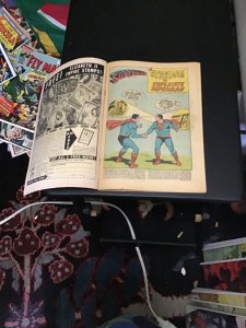 Action Comics #222 (1956) Golden age duplicate superman! Affordable grade! VG+