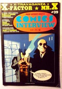 David Anthony Kraft's Comics Interview #39 1986 Fictioneer 1st Print Comic Book