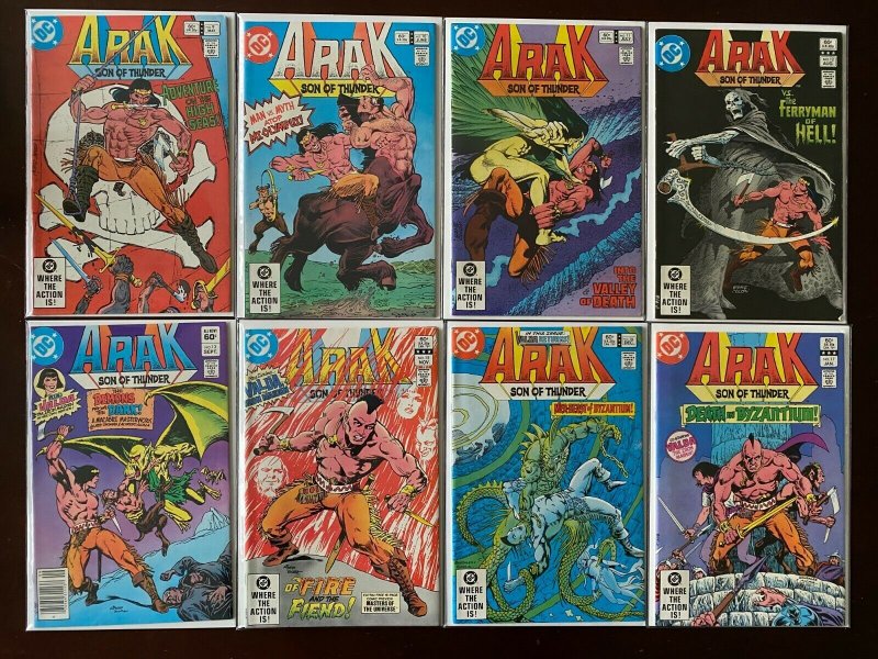 Arak Son of Thunder DC Lot 1-49(40issues)Annual1 41 Diff #1-49+Annual 8.0(81-85) 