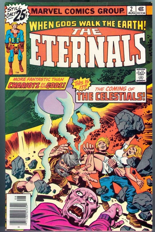 The Eternals #2 5 7 8 9 14 (1976-77) Lot of 6 Issues