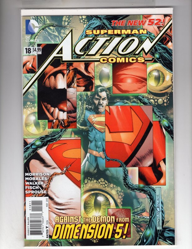 Action Comics #18 (2013)  FLAT-RATE SHIPPING! See More!    / ECA12x