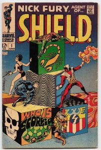 Nick Fury, Agent of SHIELD #1 (1968) Nick Fury