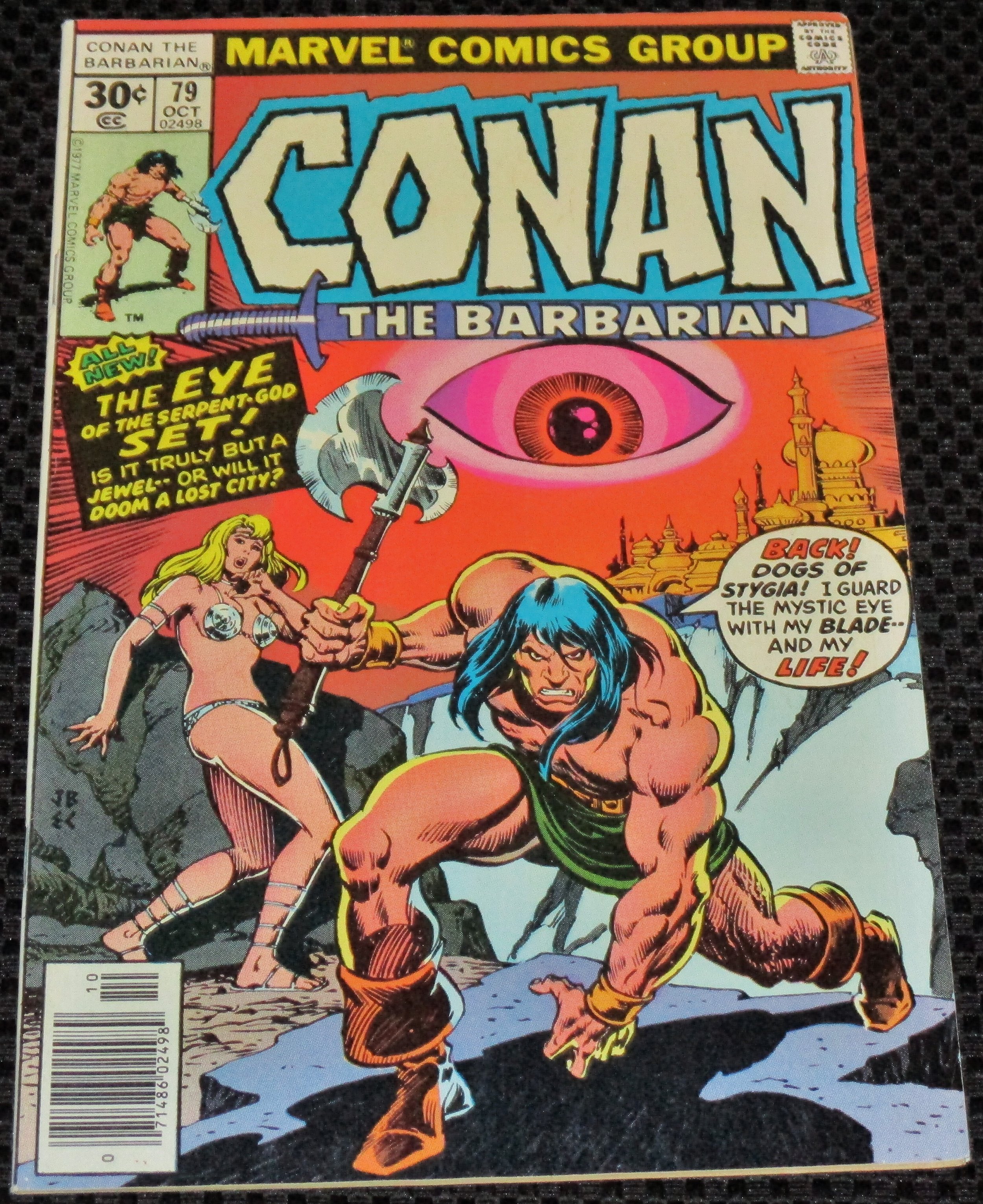 Conan The Barbarian Comic Books Bronze Age Marvel Conan Horror Sci Fi Hipcomic