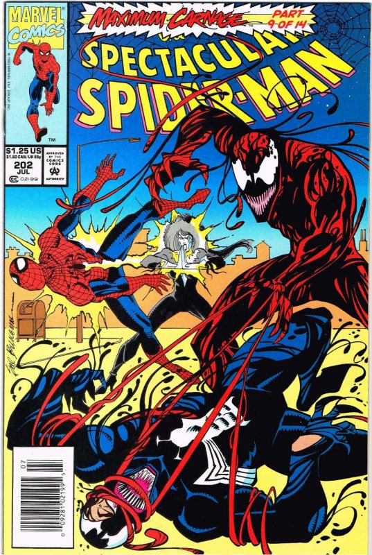 The Spectacular Spider-Man #202 (1993) Maximum Carnage part 9