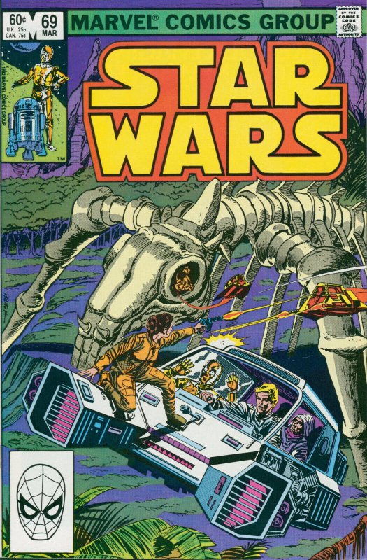 Star Wars #69 Marvel Comics 1983 VF+