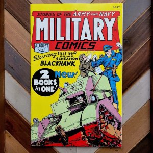 MILITARY COMICS #1 NM (DC 2024) 1941 Facsimile 1st BLACKHAWK / Will Eisner Cover