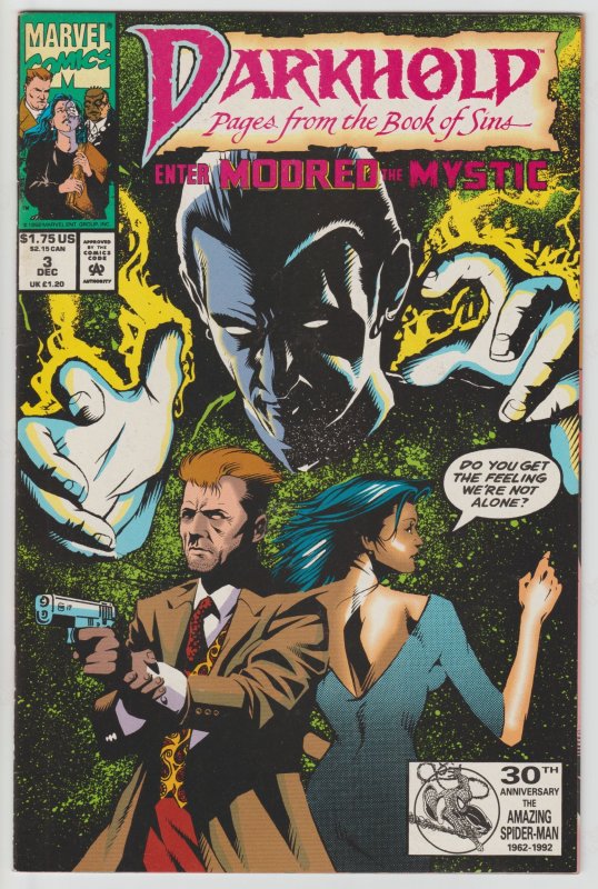 Darkhold: Pages from the Book of Sins #3 (1992) Marvel Mystic Magic