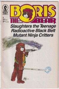 Boris the Bear #1 (1986) Boris the Bear 1st printing
