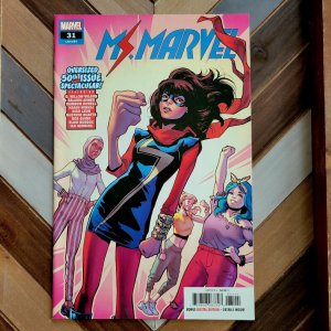 MS MARVEL #31 (Marvel 2018) Kamala Khan One Night Only 50th issue SPIDER-MAN!