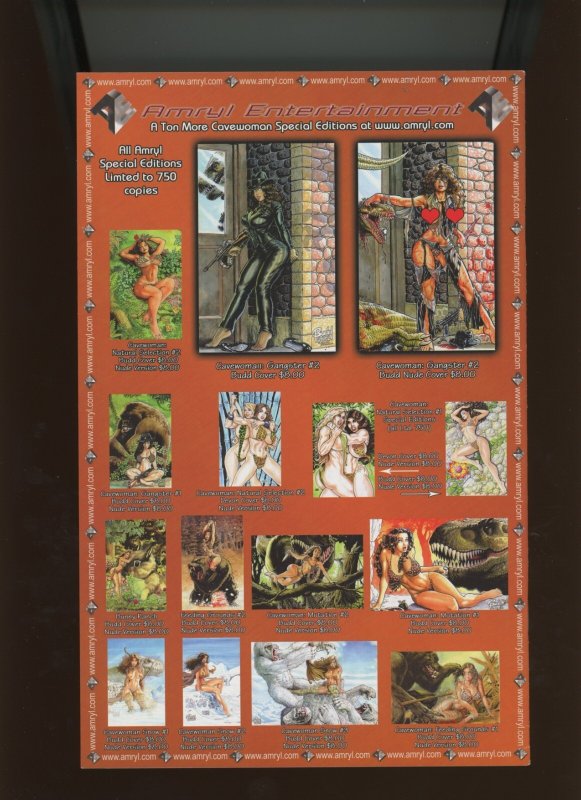 (2012) Cavewoman: Gangster #2: WE COMBINE SHIPPING! (9.2 OB)