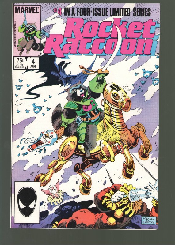 ROCKET RACOON MINI SERIES 1-4 NM;STUNNING!