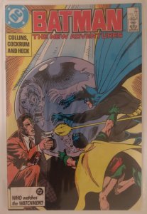 Batman #411 (1987) FN+ Collins/Cockrum Two-Face, Robin