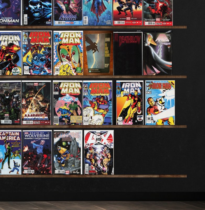 Huge Lot 150+ Comics with Captain America, Wolverine, Aquaman, Iron Man & More!