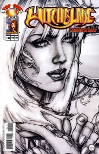Witchblade #106B VF/NM ; Image | Top Cow Ron Marz B&W Variant
