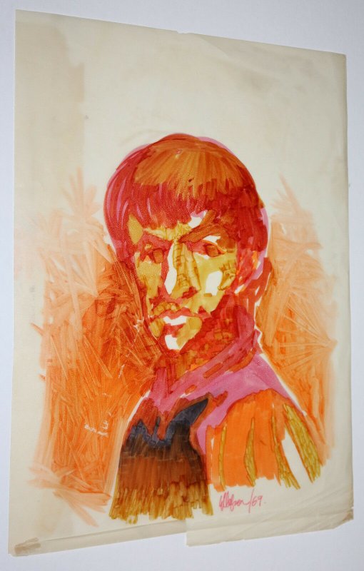 Ringo Starr from the Beatles Color Art - 1969 art by Ellefron?