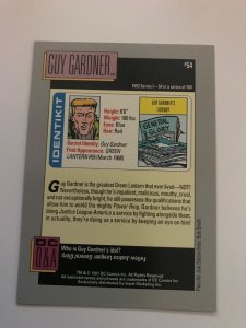 GUY GARDNER #54 card : 1992 DC Universe Series 1, NM/M, Impel; Green Lantern