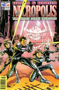 Necropolis #6 VF/NM ; Fleetway Quality | Judge Dredd Judge Death